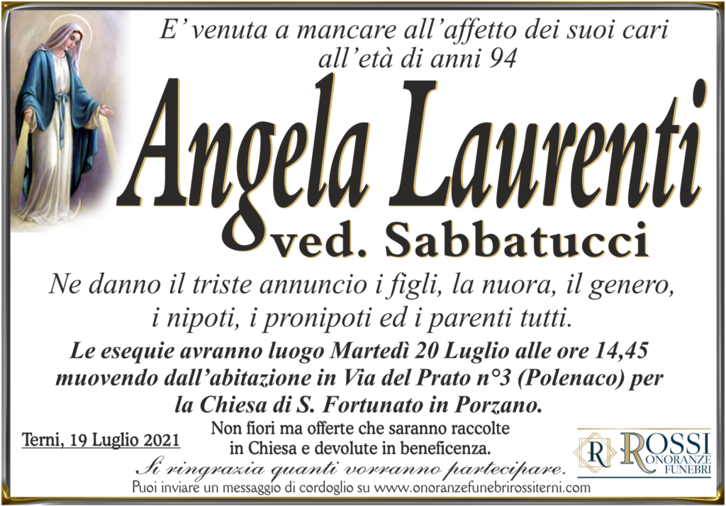 funerale-angela-laurenti-terni