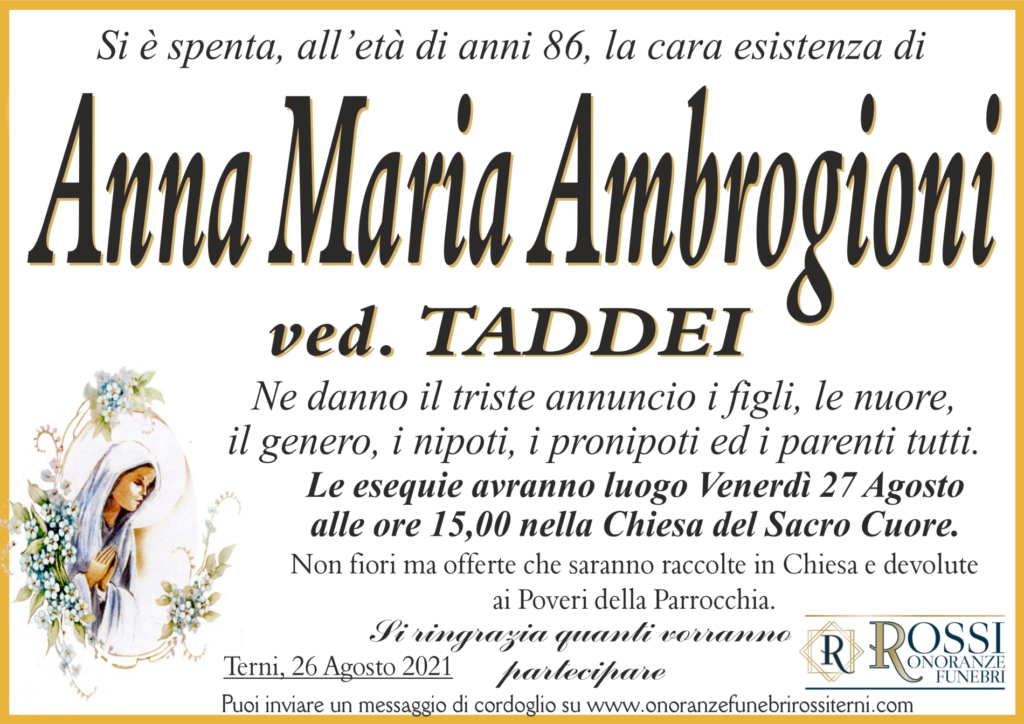 funerale-anna-maria-ambrogioni