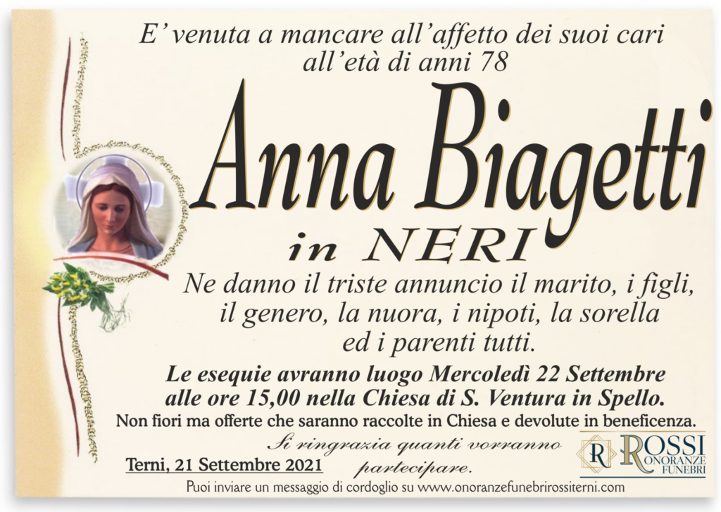 funerale-anna-biagetti-spello