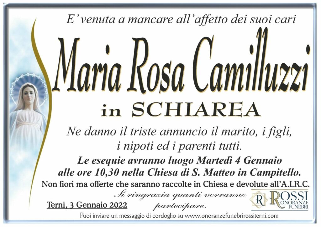 funerale-maria-rosa-cailluzzi-terni