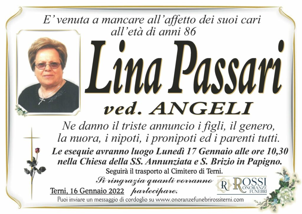 funerale-lina-passari-terni