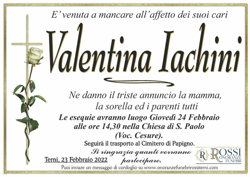 funerale-valentina-iachini-terni