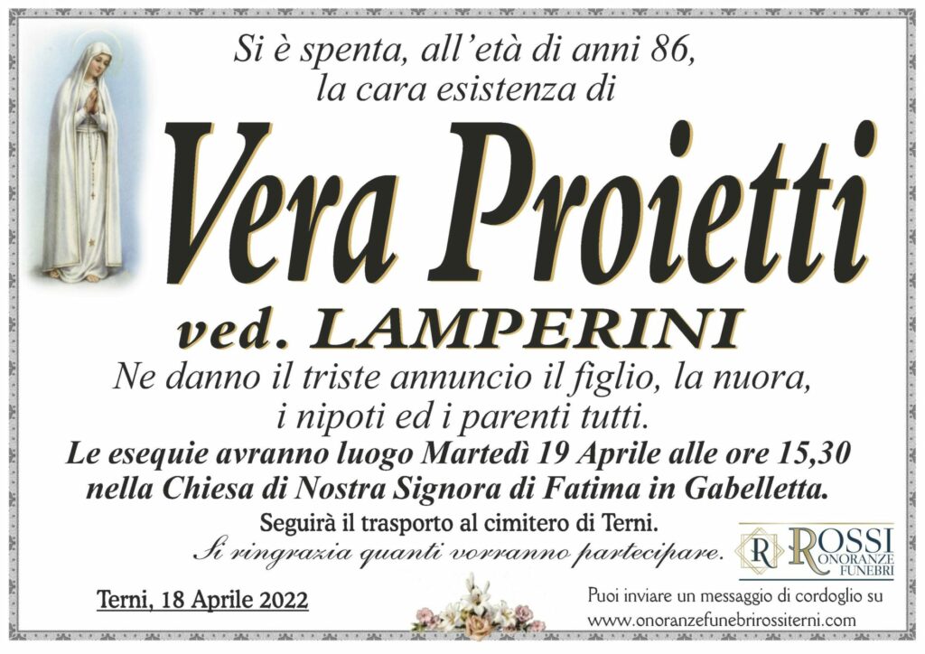 funerale-vera-proietti-terni