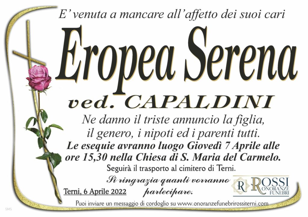 funerale-eropea-serena-terni