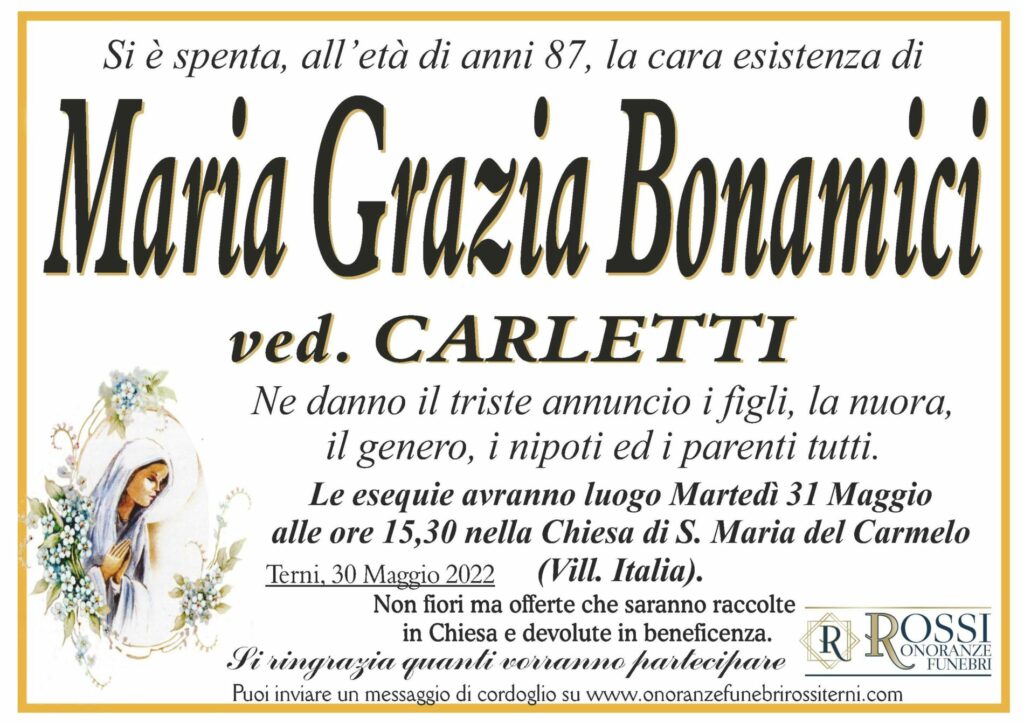 funerale-maria-grazia-bonamici-terni