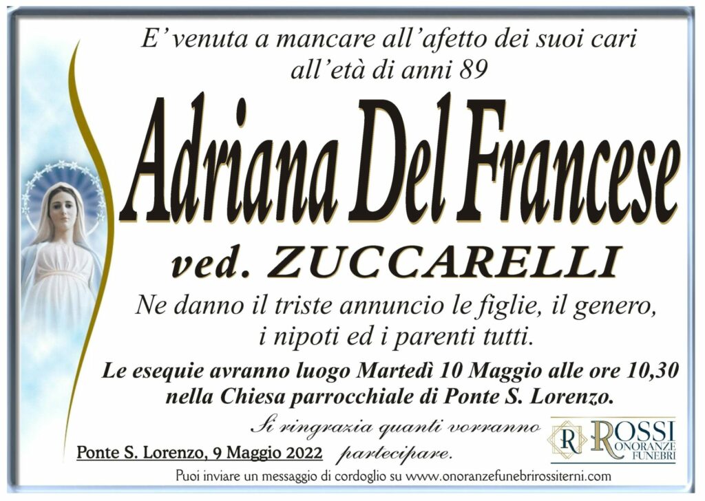 funerale-adriana-del-francese-narni