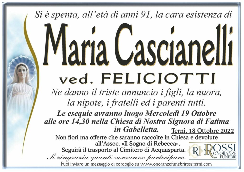 funerale-maria-cascianelli-terni