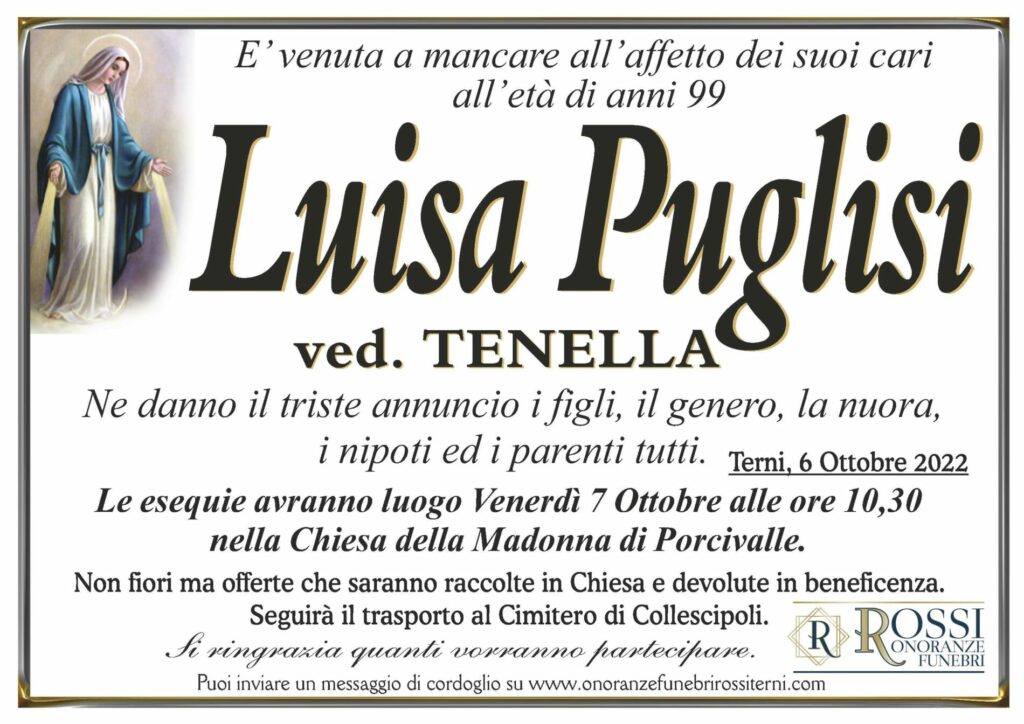 funerale-luisa-puglisi-terni