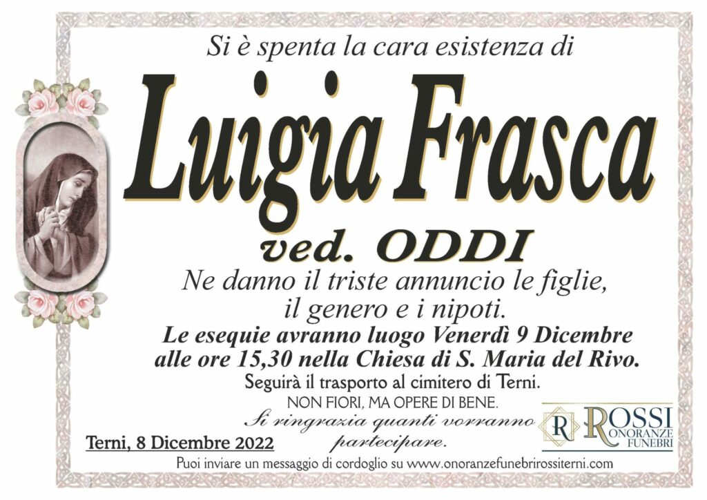 funerale-luigia-frasca-terni