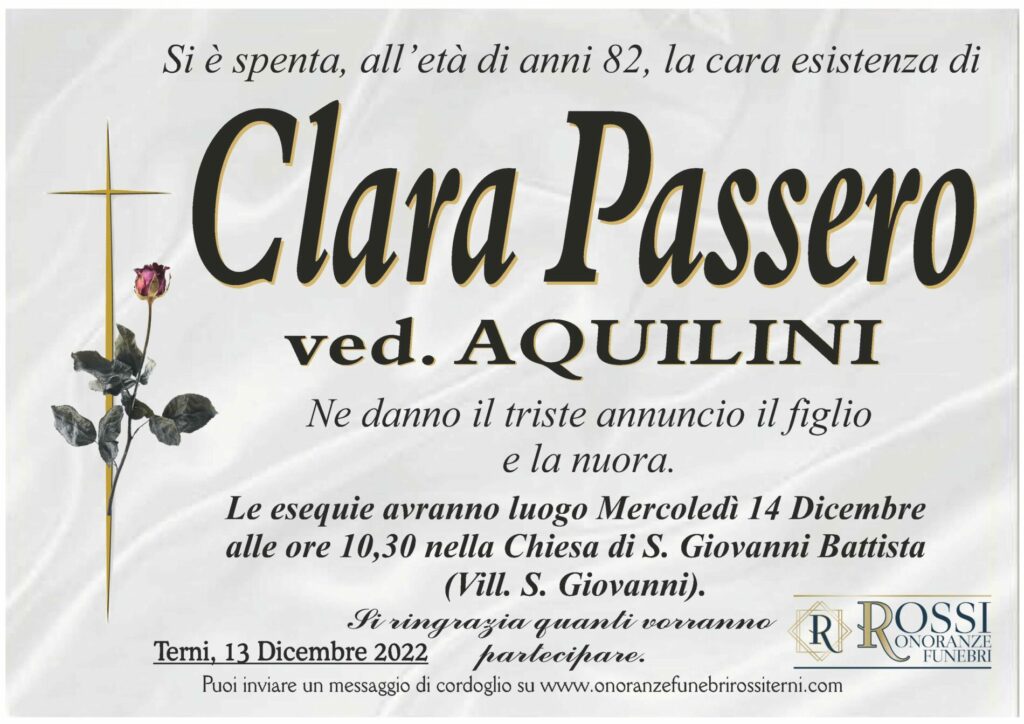 funerale-clara-passero-terni