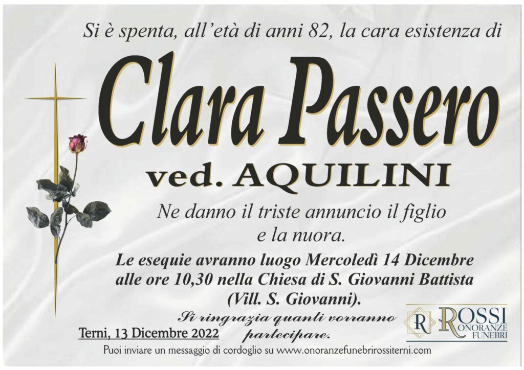 funerale-clara-passero-terni