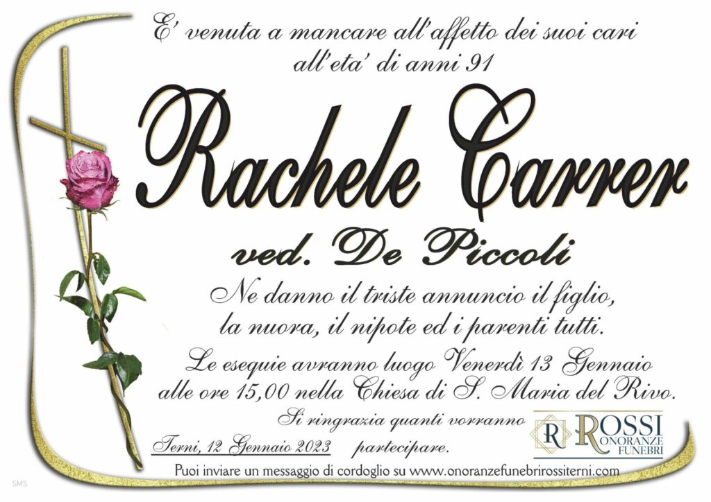 funerale-rachele-carrer-terni