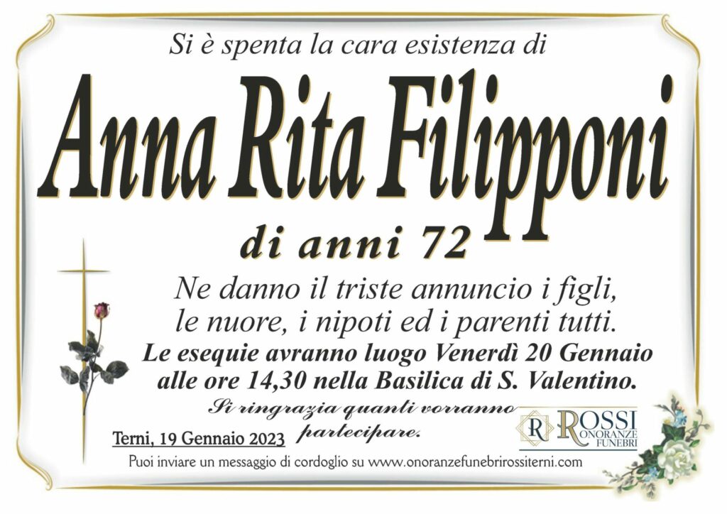 funerale-anna-rita-filipponi-terni