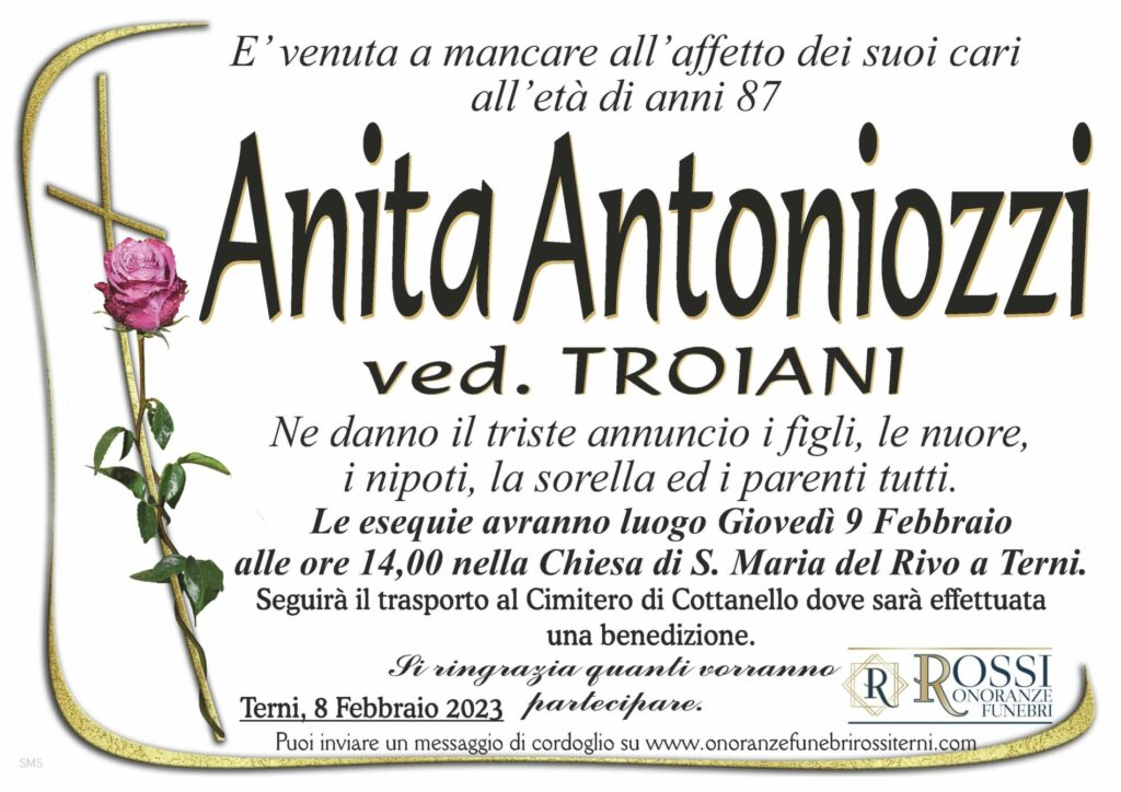 funerale-anita-antoniozzi-terni