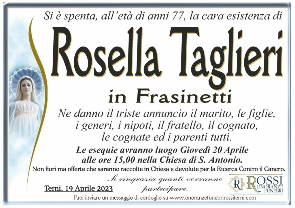 funerale-rosella-taglieri-terni