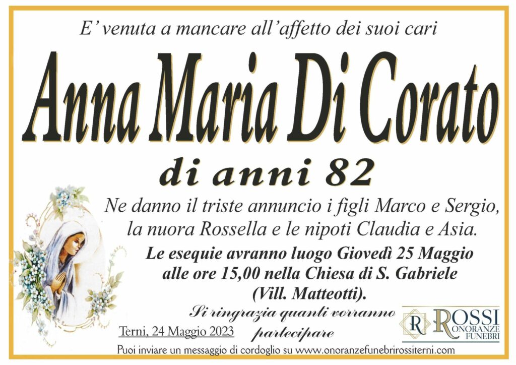 funerale-anna-maria-di-corato-terni