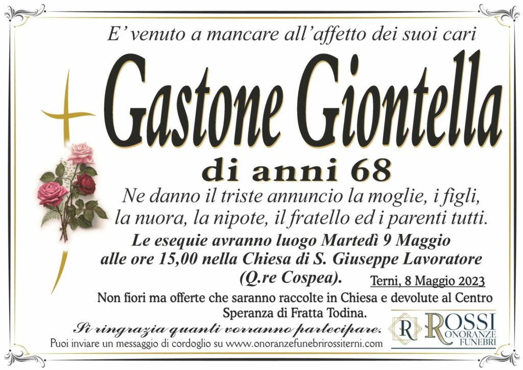 funerale-gastone-giontella-terni