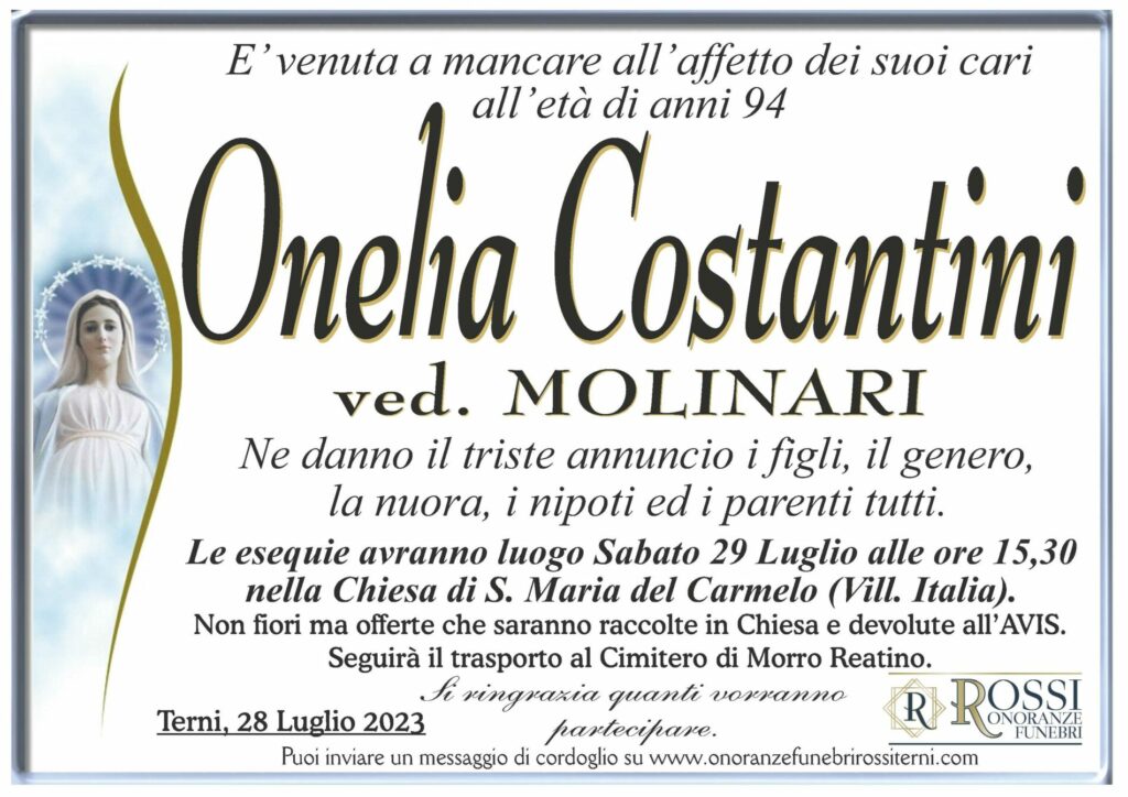 funerale-onelia-costantini-terni