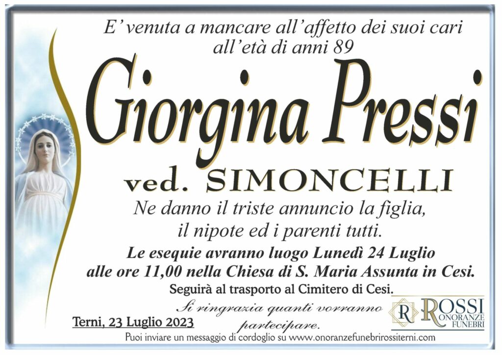 funerale-giorgina-pressi-terni