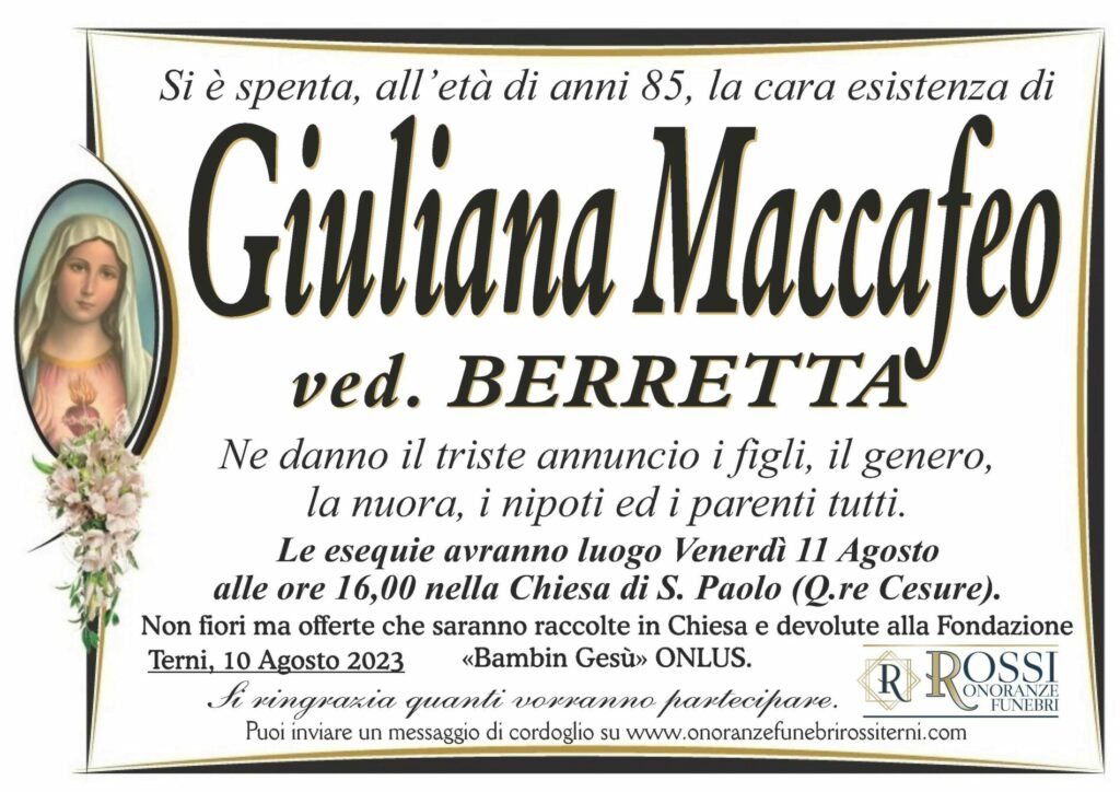 funerale-giuliana-maccafeo-terni