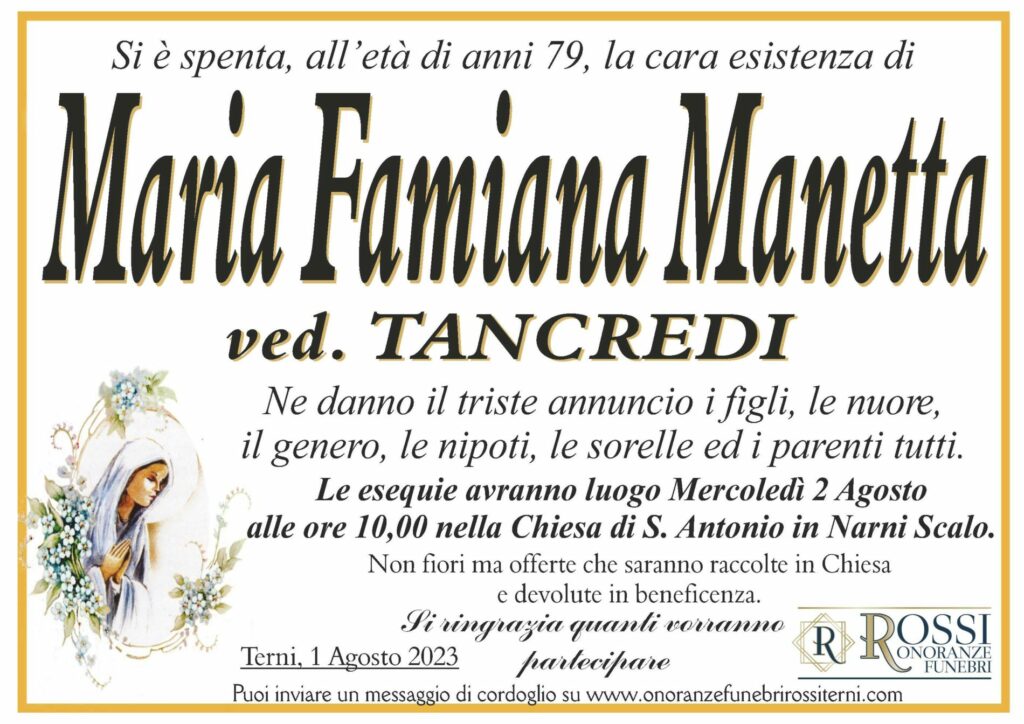 funerale-maria-famiana-manetta-narni