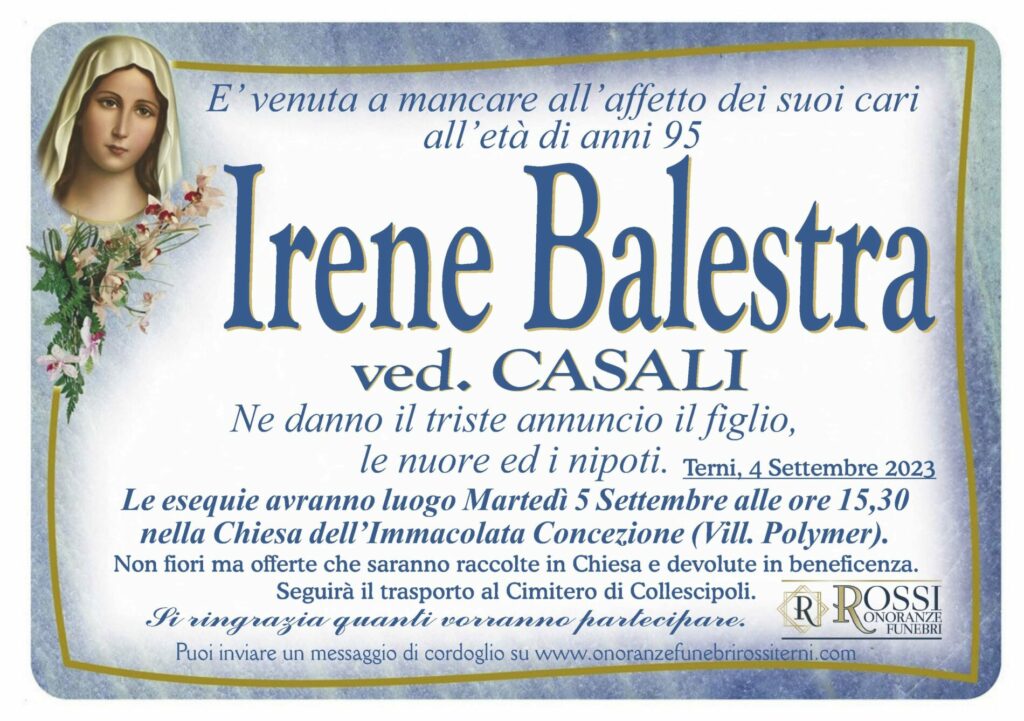 funerale-irene-balestra-terni