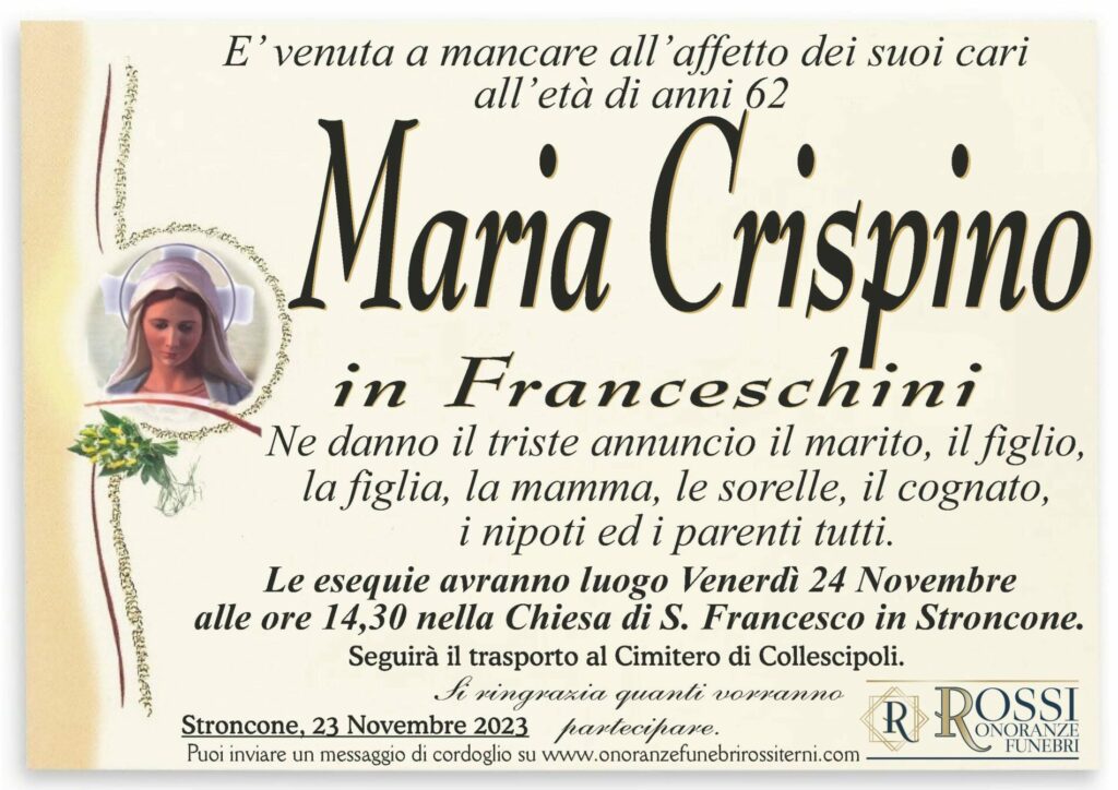 funerale-maria-crispino-stroncone