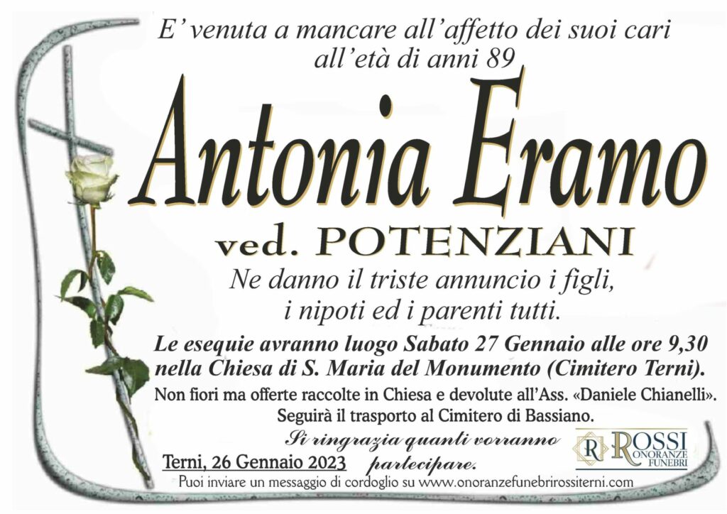 funerale-antonia-eramo-terni