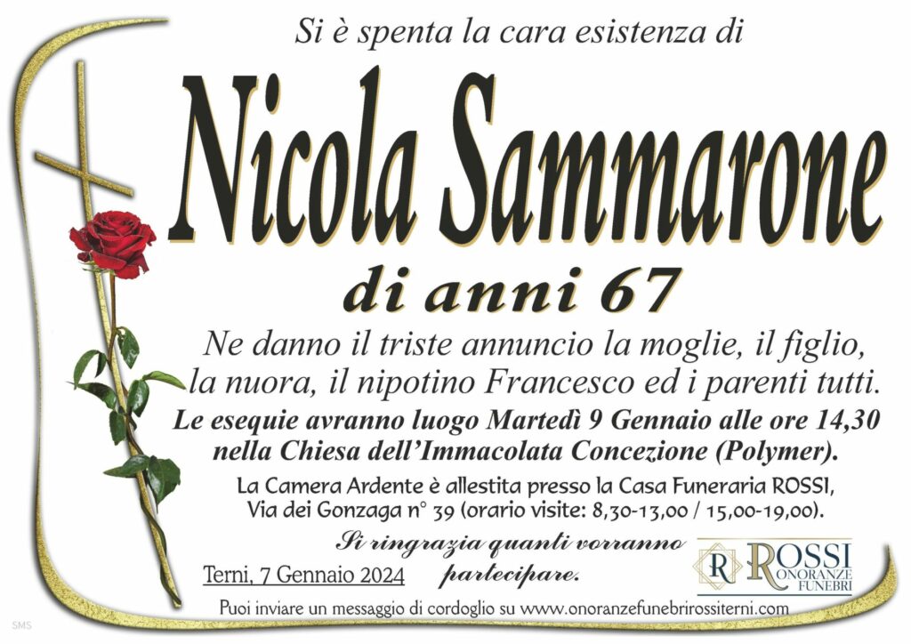 funerale-nicola-sammarone-terni