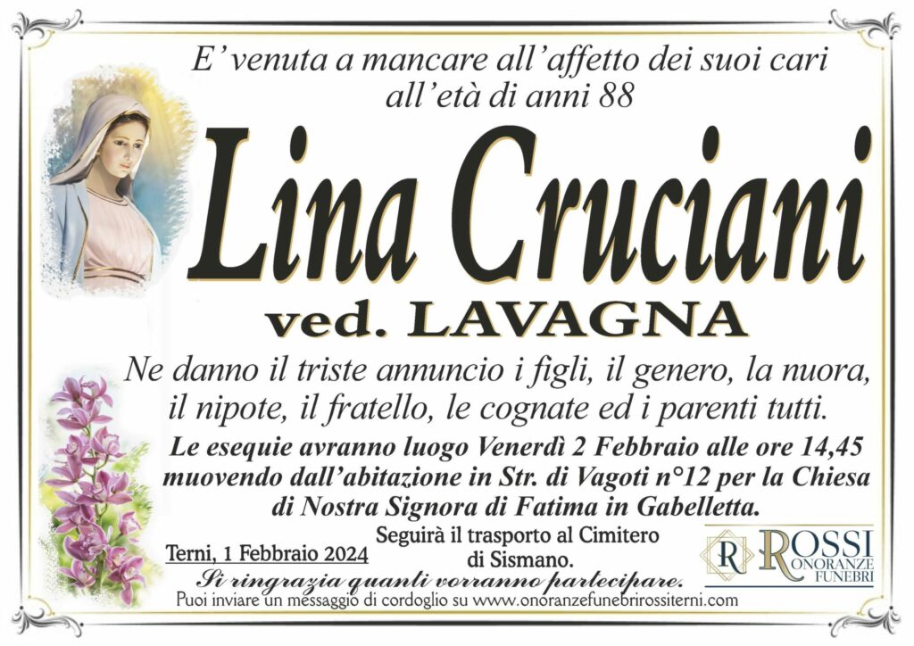 funerale-lina-cruciani-terni