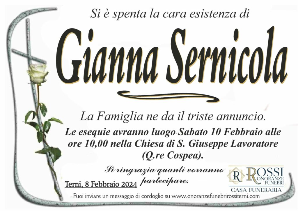 funerale-gianna-sernicola-terni