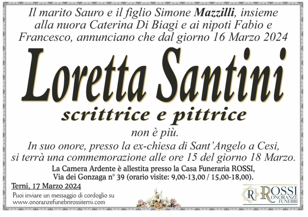 funerale-loretta-santini-terni