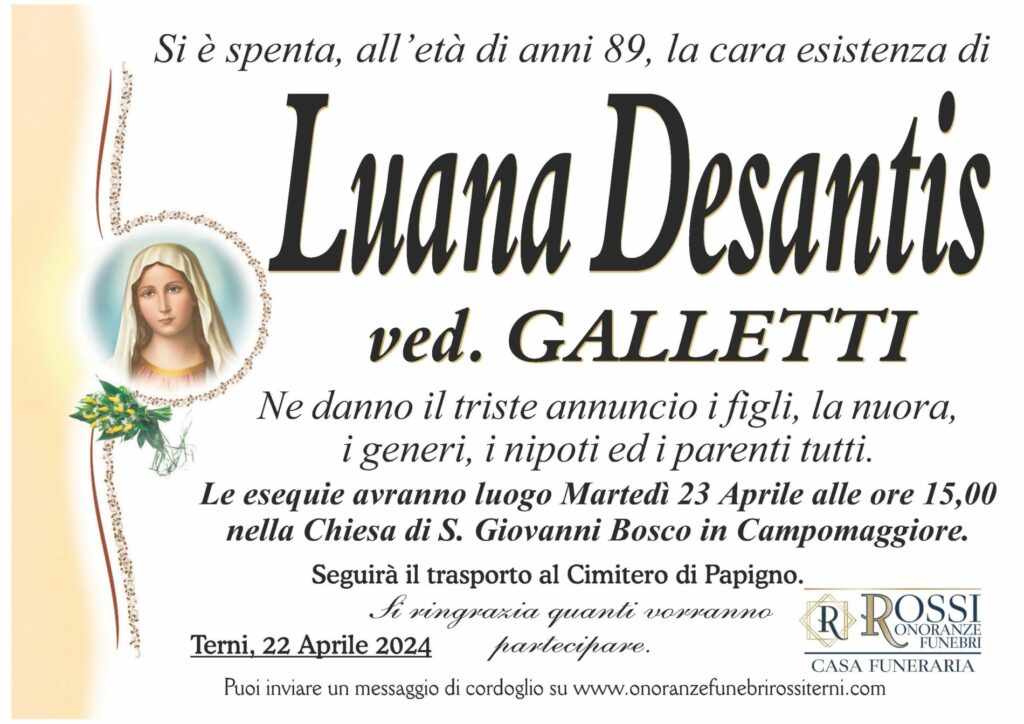 funerale-luana-desantis-terni