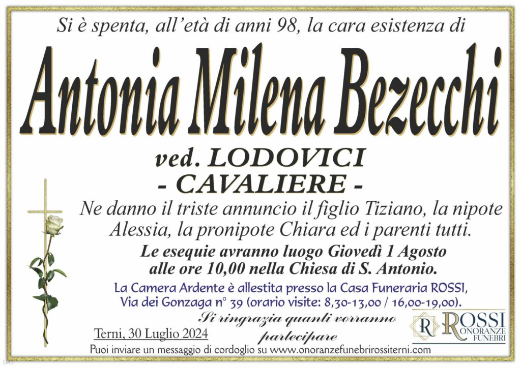 funerale-antonia-milena-bezecchi-terni