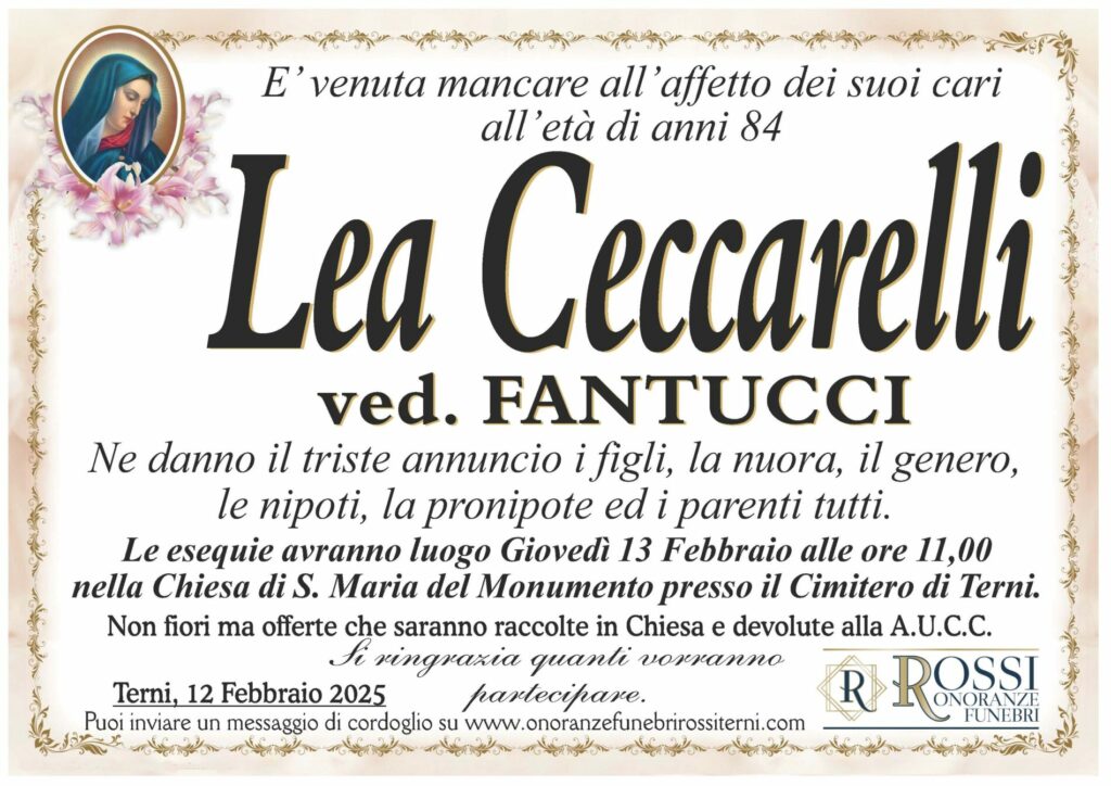 funerale-lea-ceccarelli-terni