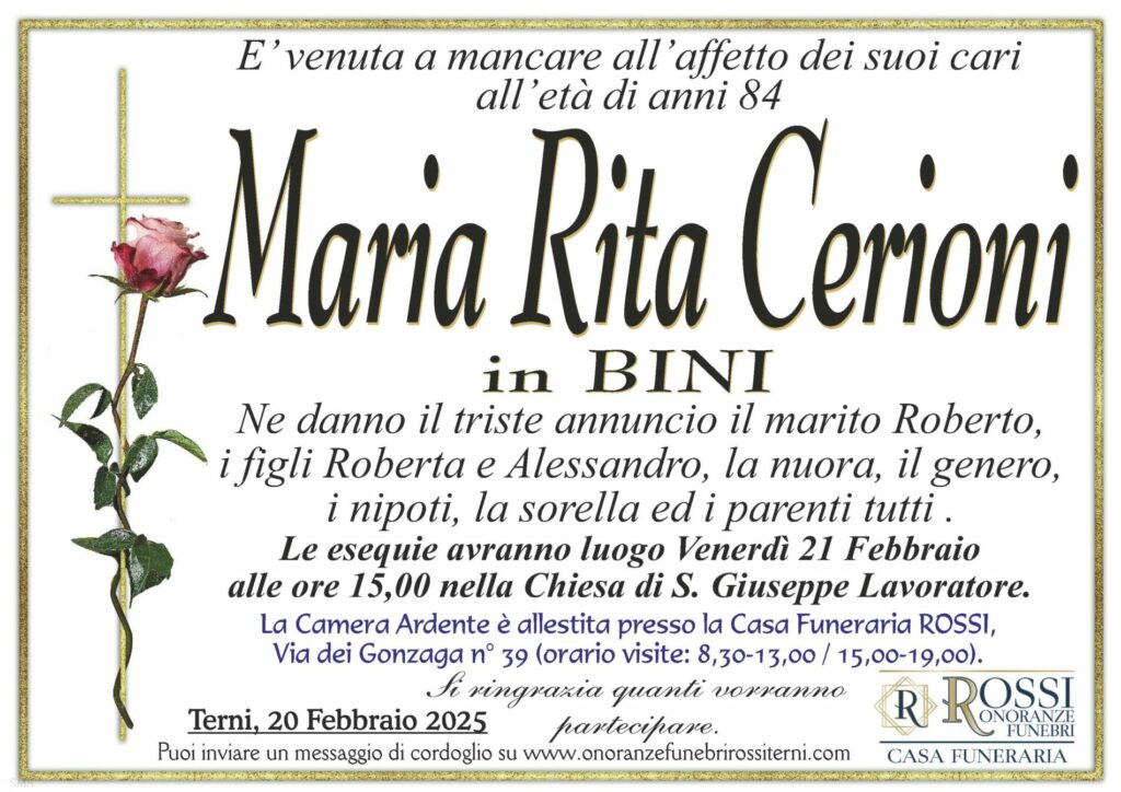 funerale-maria-rita-cerioni-terni