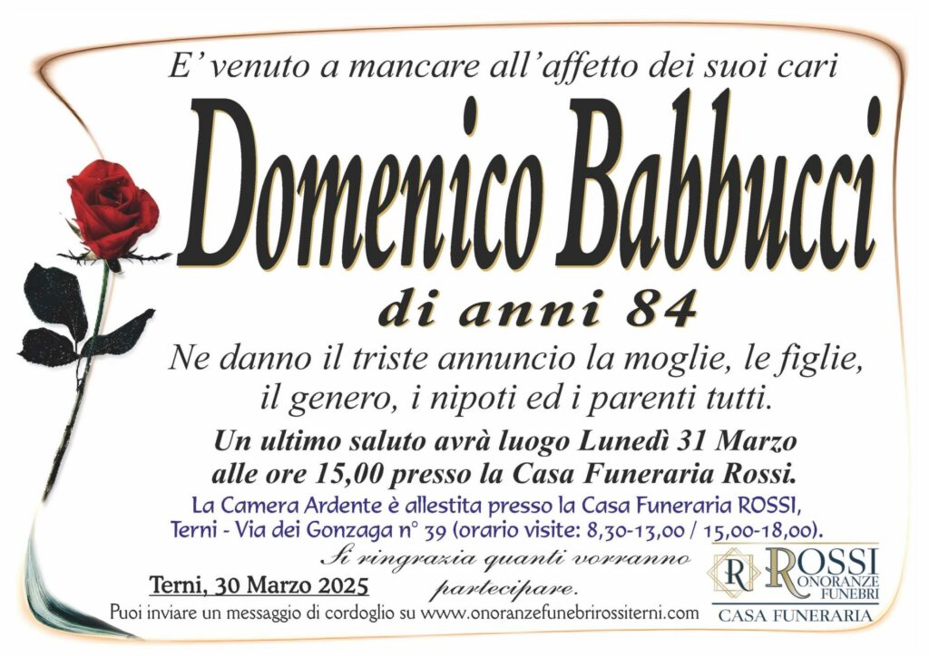 funerale-domenico-babbucci-terni