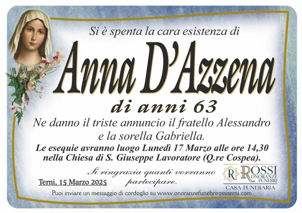 funerale-anna-d'azzena-terni