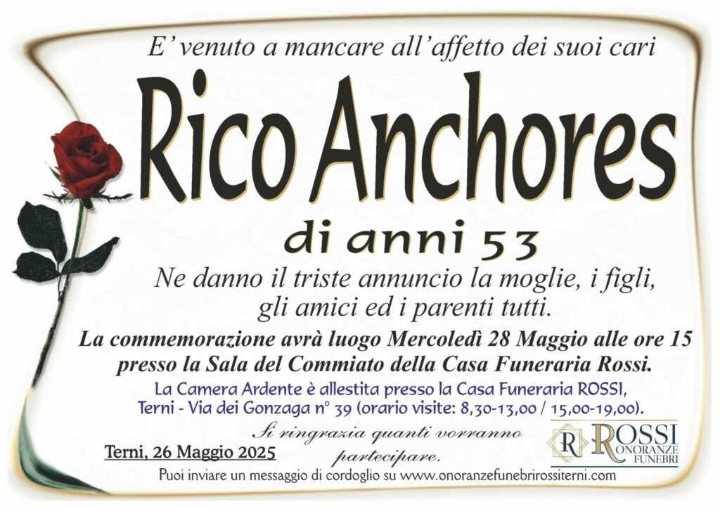 funerale-rico-anchores-terni