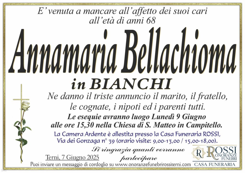 funerale-annamaria-bellachioma-terni