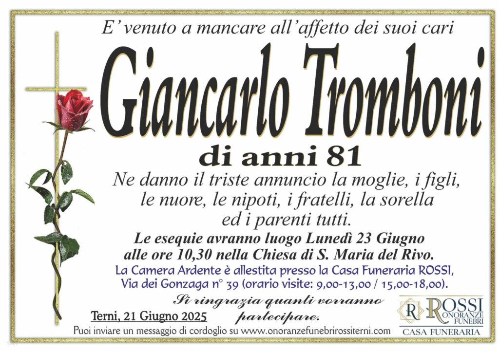 funerale-giancarlo-tromboni-terni