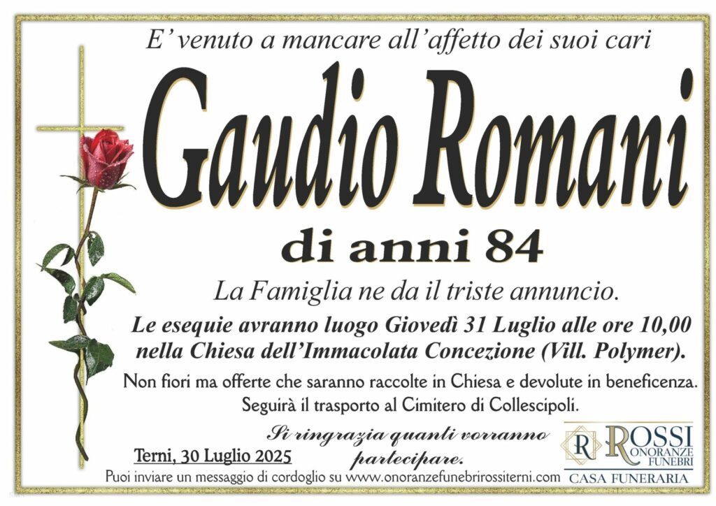 funerale-gaudio-romani-terni