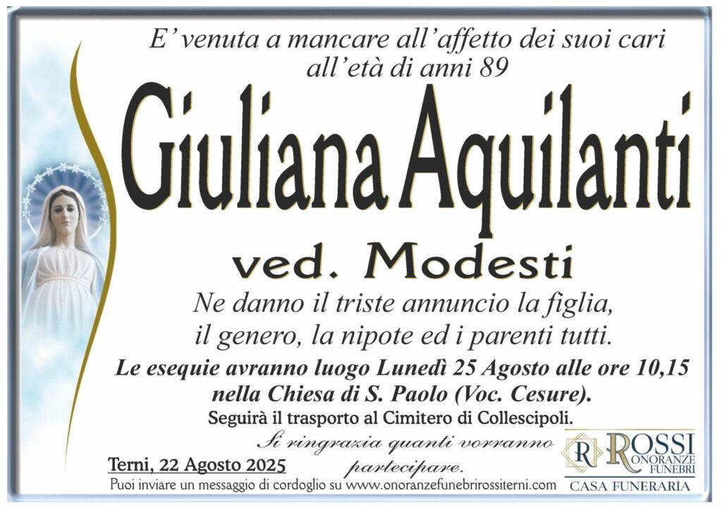 funerale-giuliana-aquilanti-terni