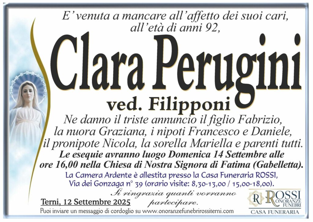 funerale-clara-perugini-terni