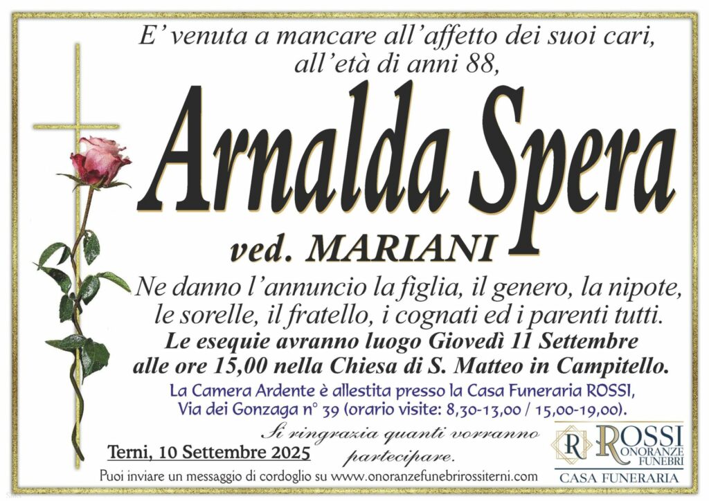 funerale-arnalda-spera-terni