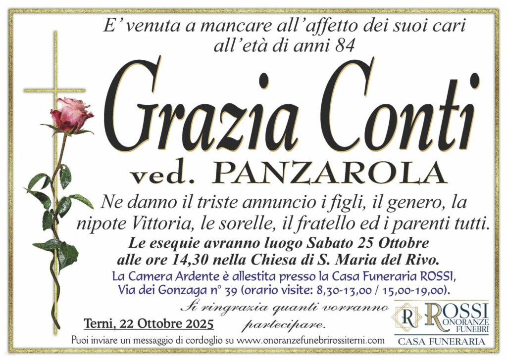 funerale-grazia-conti-terni