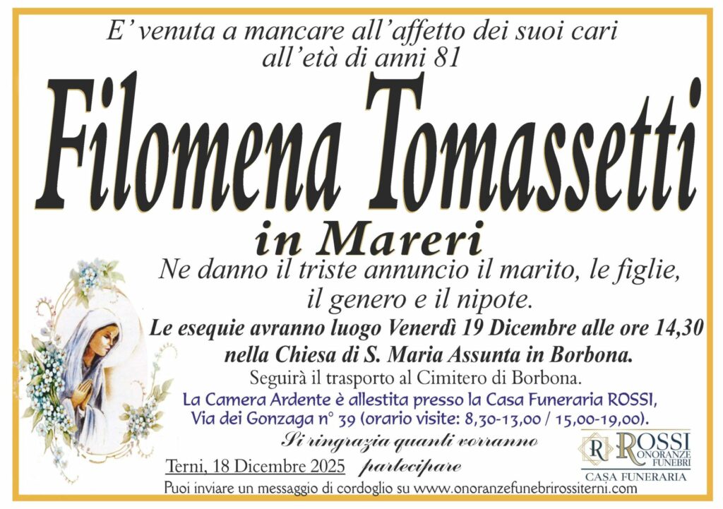funerale-filomena-tomassetti-terni
