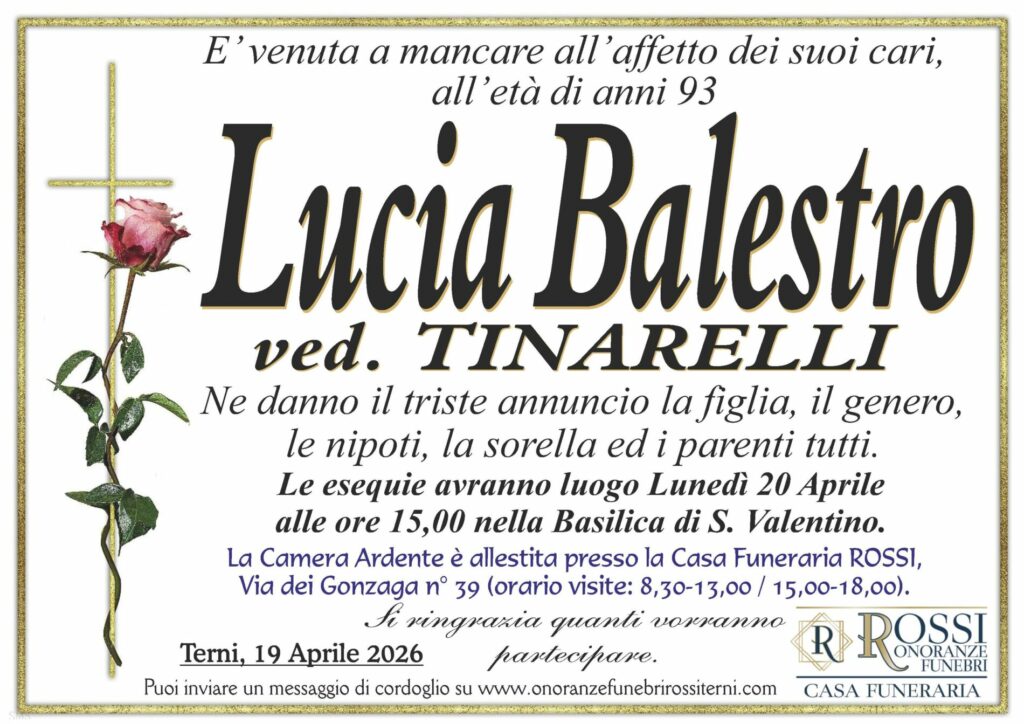funerale-lucia-balestro-terni