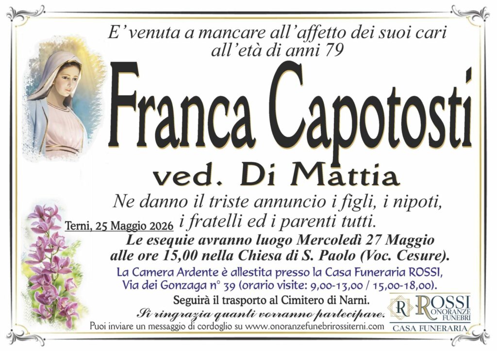 funerale-franca-capotosti-terni