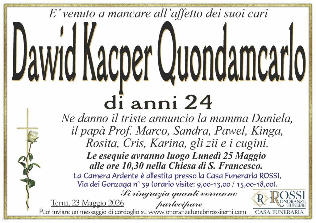 funerale-dawid-kacper-quondamcarlo-terni